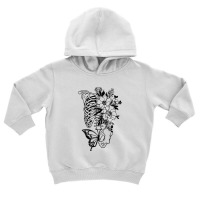 Skeleton Fairycore Flowers Aesthetic Gothic Grunge Halloween Toddler Hoodie | Artistshot