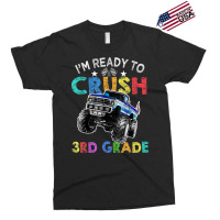 Funny I'm Ready To Crush 3rd Grade Monster Truck Back To Sch Exclusive T-shirt | Artistshot
