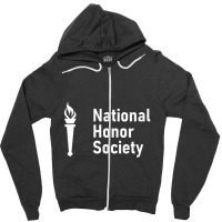 National Honor Society Scholastic Torch Zipper Hoodie | Artistshot