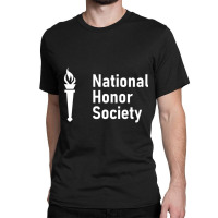 National Honor Society Scholastic Torch Classic T-shirt | Artistshot