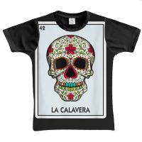 La Calavera Lottery Gift The Skull Card Mexican Lottery Graphic Youth T-shirt | Artistshot