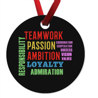 Teamwork Word Cloud Ornament | Artistshot