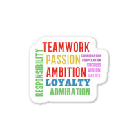 Teamwork Word Cloud Sticker | Artistshot