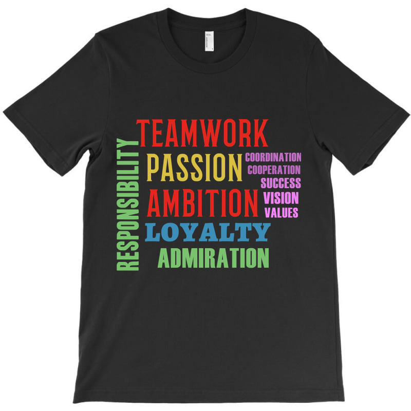 Teamwork Word Cloud T-shirt | Artistshot