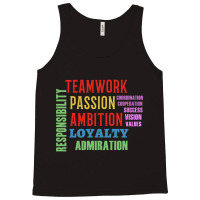 Teamwork Word Cloud Tank Top | Artistshot