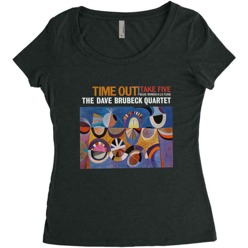 The Dave Brubeck Quartet Time Out '59 Women's Triblend Scoop T-shirt by TracyLSontrop | Artistshot