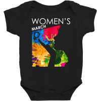 Womens March 2020 Cool Paint Baby Bodysuit | Artistshot