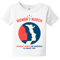 Women's March On Arkansas Baby Tee | Artistshot