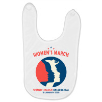 Women's March On Arkansas Baby Bibs | Artistshot