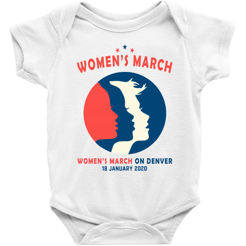 Women's March On Denver Baby Bodysuit | Artistshot