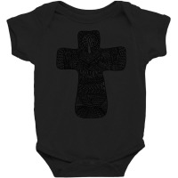 The Cross Of The Lord And Savior Jesus Christ-8jgnz Baby Bodysuit | Artistshot