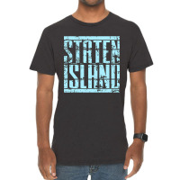 Staten Island-ahmqw Vintage T-shirt | Artistshot