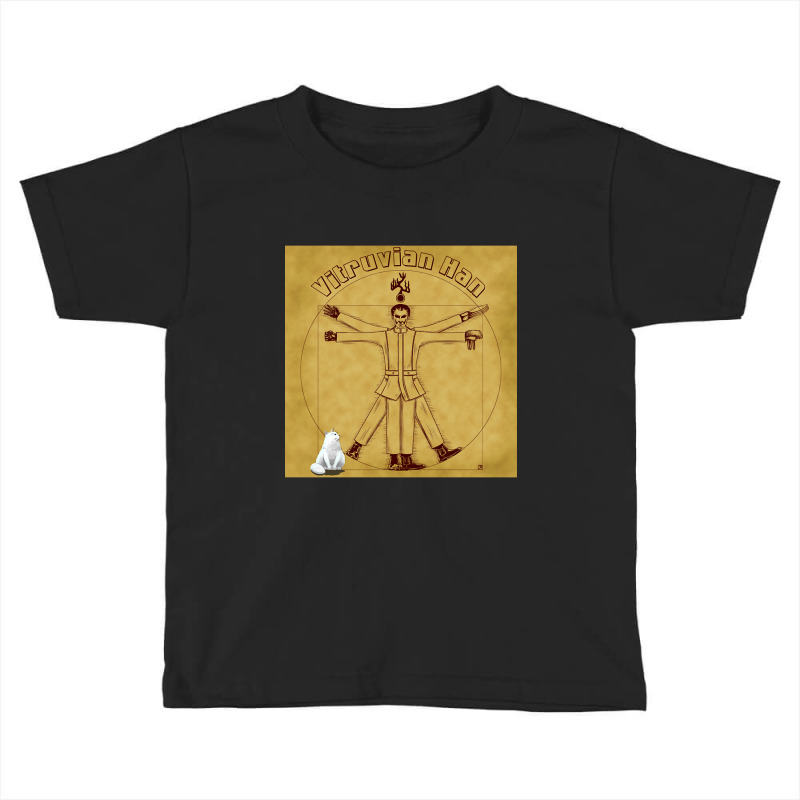 Vitruvian Han Toddler T-shirt by Pannell Quintero | Artistshot