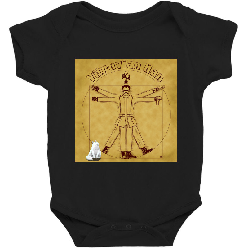 Vitruvian Han Baby Bodysuit by Pannell Quintero | Artistshot