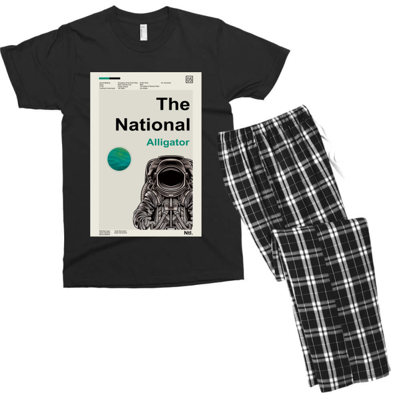 The National - Alligator Men's T-shirt Pajama Set by RonaldLagman | Artistshot