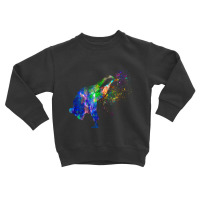 Watercolor Martial Art-rf5du Toddler Sweatshirt | Artistshot