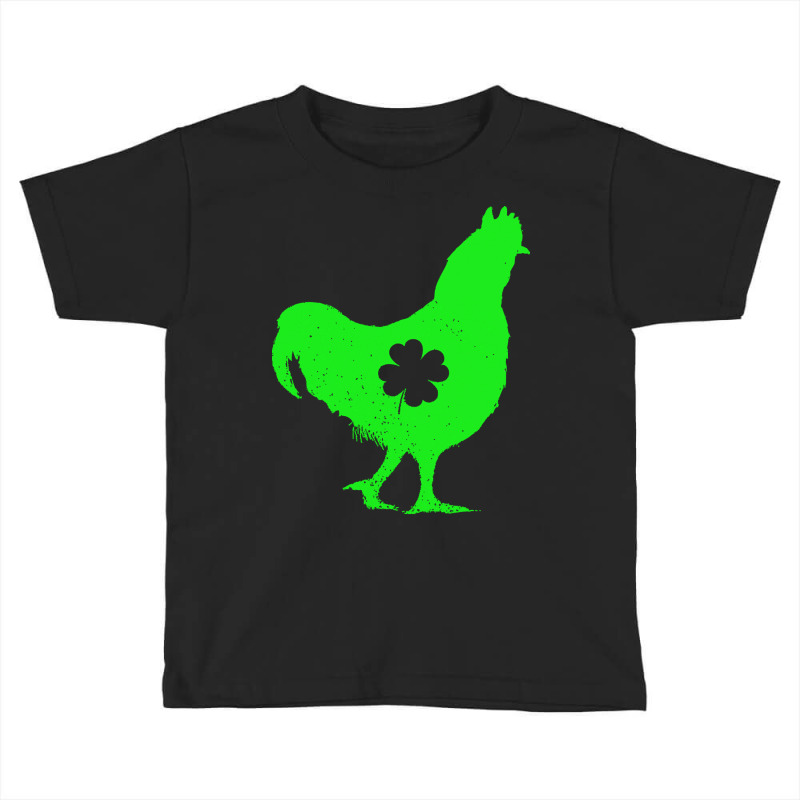 Shamrock Saint Patricks Day T  Shirt Chicken Shamrock St Patricks Day Toddler T-shirt | Artistshot