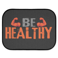 Be Healthy Rear Car Mat | Artistshot