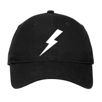 Lightning Bolt Print Sweatshirt Adjustable Cap | Artistshot