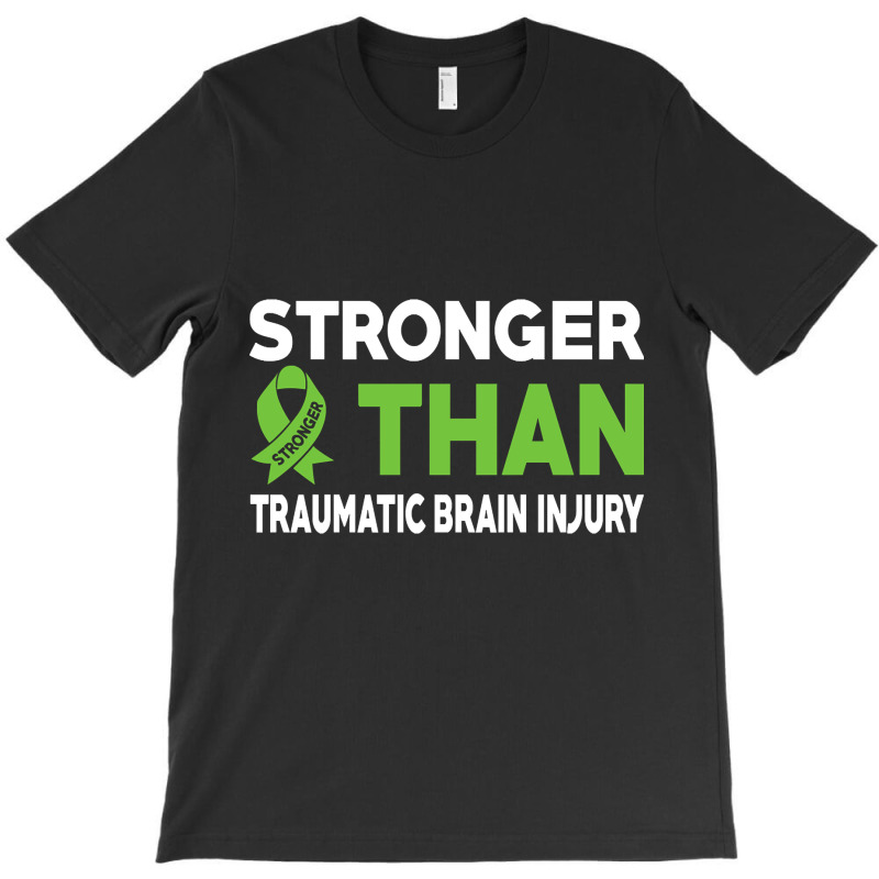 Stronger Than Traumatic Brain Injury Awareness Warrior T-shirt | Artistshot