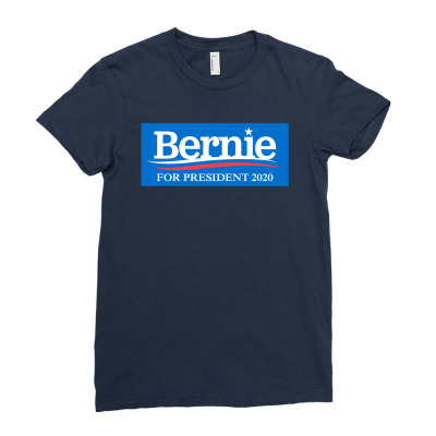 Bernie Sanders For President 2020 Ladies Fitted T-shirt Designed By Dejavu77