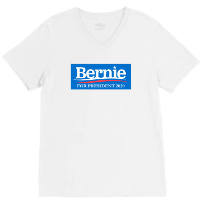 Bernie Sanders For President 2020 V-neck Tee Designed By Dejavu77