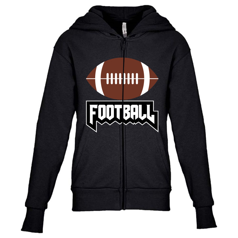 Football Sport Player Coach Fan-wxelr Youth Zipper Hoodie | Artistshot