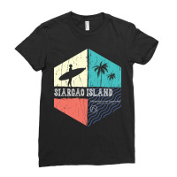 Siargao Island Surfing-5zqfu Ladies Fitted T-shirt | Artistshot