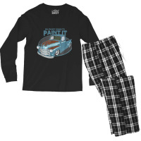 Not Going To Paint It  Patina Rat Rod Truck Men's Long Sleeve Pajama Set | Artistshot