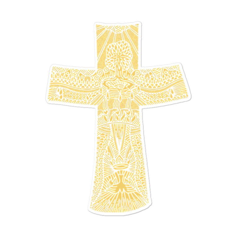 The Cross Of The Lord And Savior Jesus Christ.-35soo Sticker | Artistshot