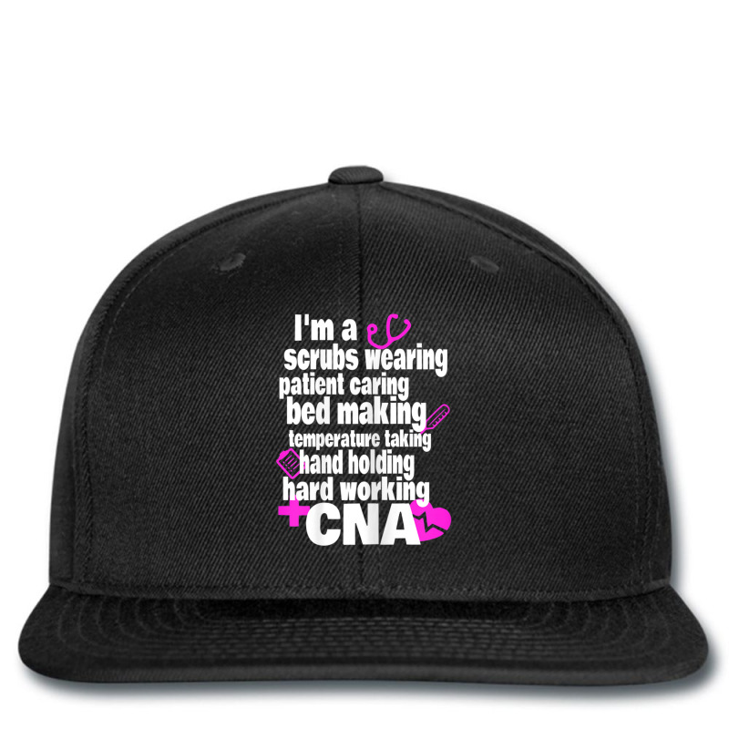 Womens Hard Working Cna Certified Nursing Assistan Printed hat by degreesgunner | Artistshot