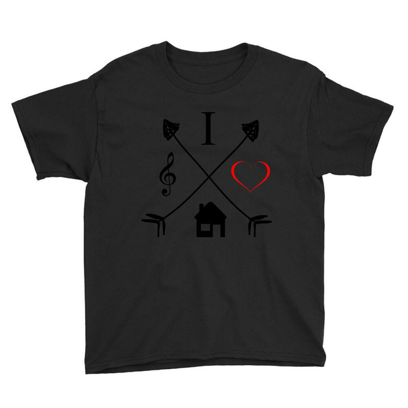 House Djs Gift. I Love House Music. Youth Tee by greggjvandervor | Artistshot