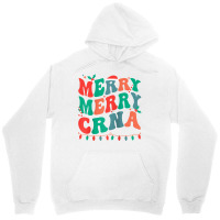 Merry Certified Registered Nurse Anesthetist Christmas Raglan Baseball Unisex Hoodie | Artistshot