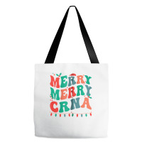 Merry Certified Registered Nurse Anesthetist Christmas Zip Hoodie Tote Bags | Artistshot