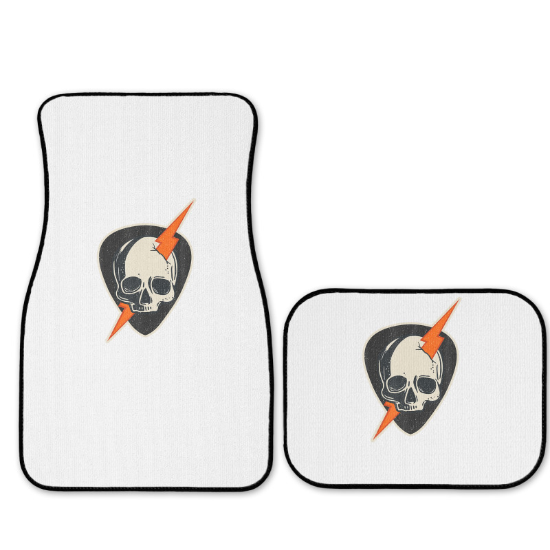 Vintage Music Guitar Pick String Instrument Full Set Car Mats | Artistshot