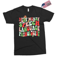 One Very Merry Speech Language Pathologist Slp Christmas T Sweatshirt Exclusive T-shirt | Artistshot