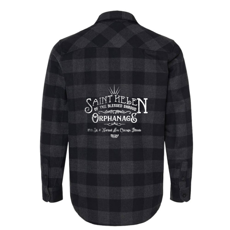 Saint Helen Orphanage - Distressed Flannel Shirt by Crews Micki | Artistshot