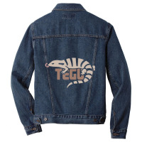 Pet Tegu Cool Tegus Reptile Lizard Gift Men Denim Jacket | Artistshot