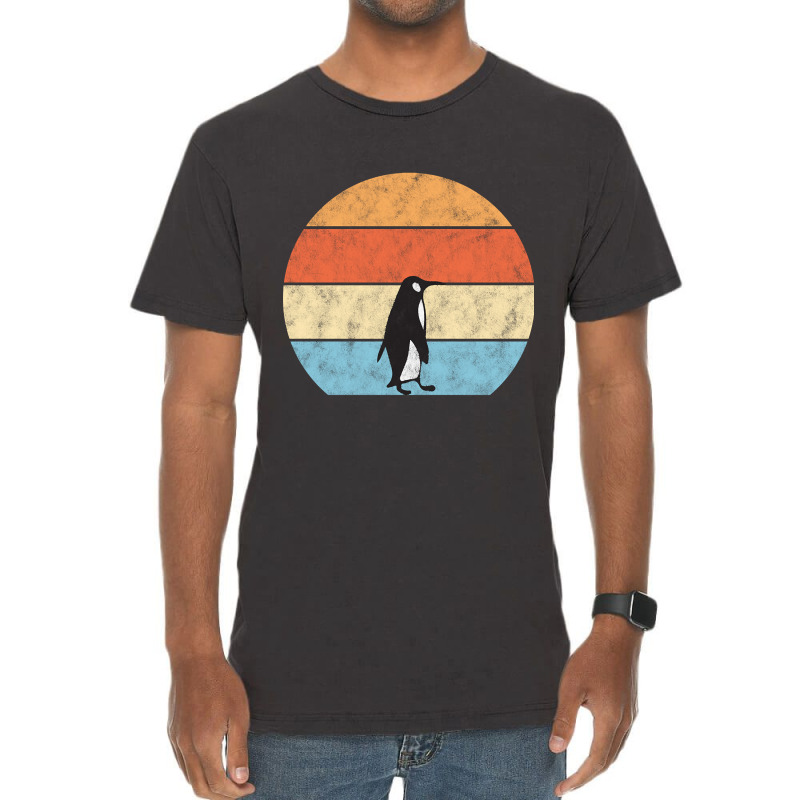 Retro Penguin Lover Gift Penguin Vintage T-Shirt by fenderbendable | Artistshot