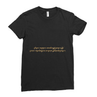 The One Ring Ladies Fitted T-shirt | Artistshot