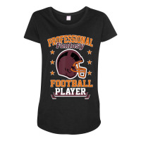 Pro Fantasy Football Player Retro Draft Party Maternity Scoop Neck T-shirt | Artistshot