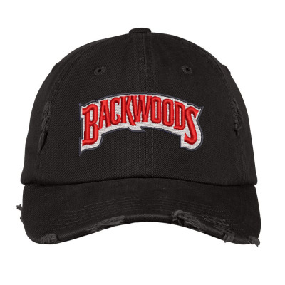 Backwoods Embroidered Hat Distressed Cap Designed By Madhatter