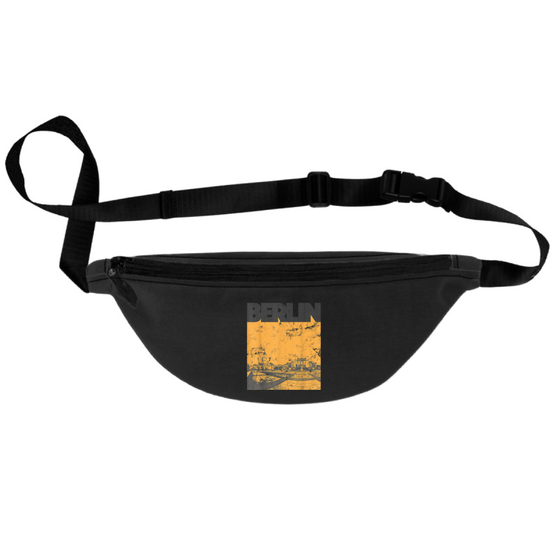 Vintage 70s Style Berlin Germany Fanny Pack | Artistshot