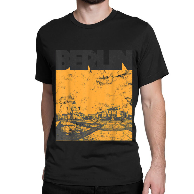 Vintage 70s Style Berlin Germany Classic T-shirt | Artistshot