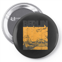 Vintage 70s Style Berlin Germany Pin-back Button | Artistshot