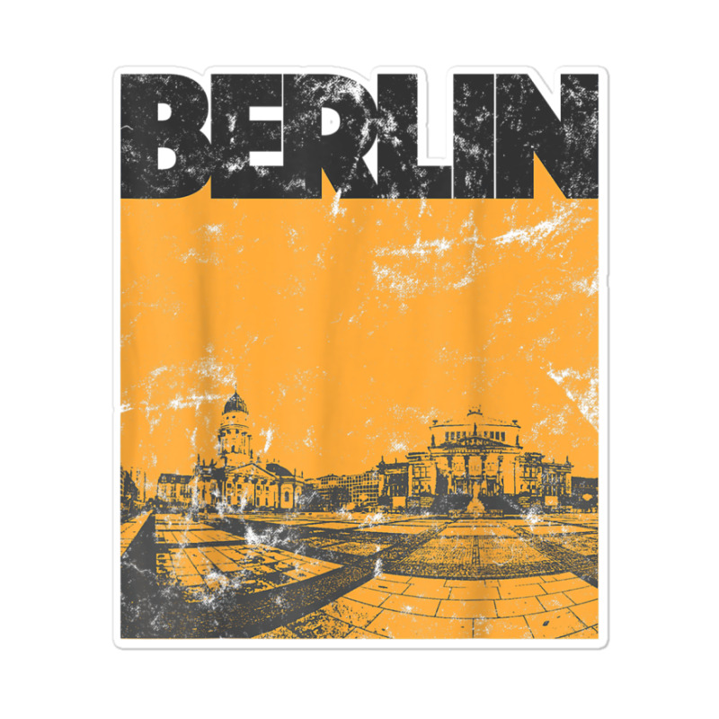 Vintage 70s Style Berlin Germany Sticker | Artistshot