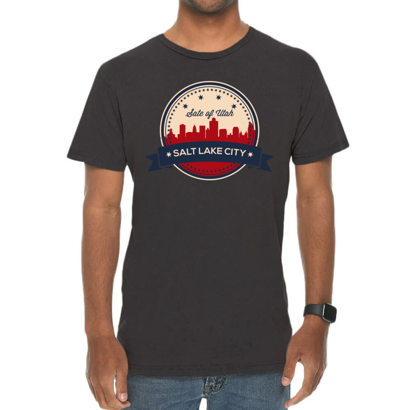 Salt Lake City Gift Vintage T-shirt | Artistshot