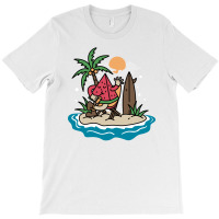 Watermelon Beach T-shirt | Artistshot