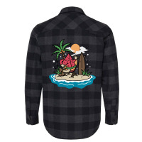 Watermelon Beach Flannel Shirt | Artistshot