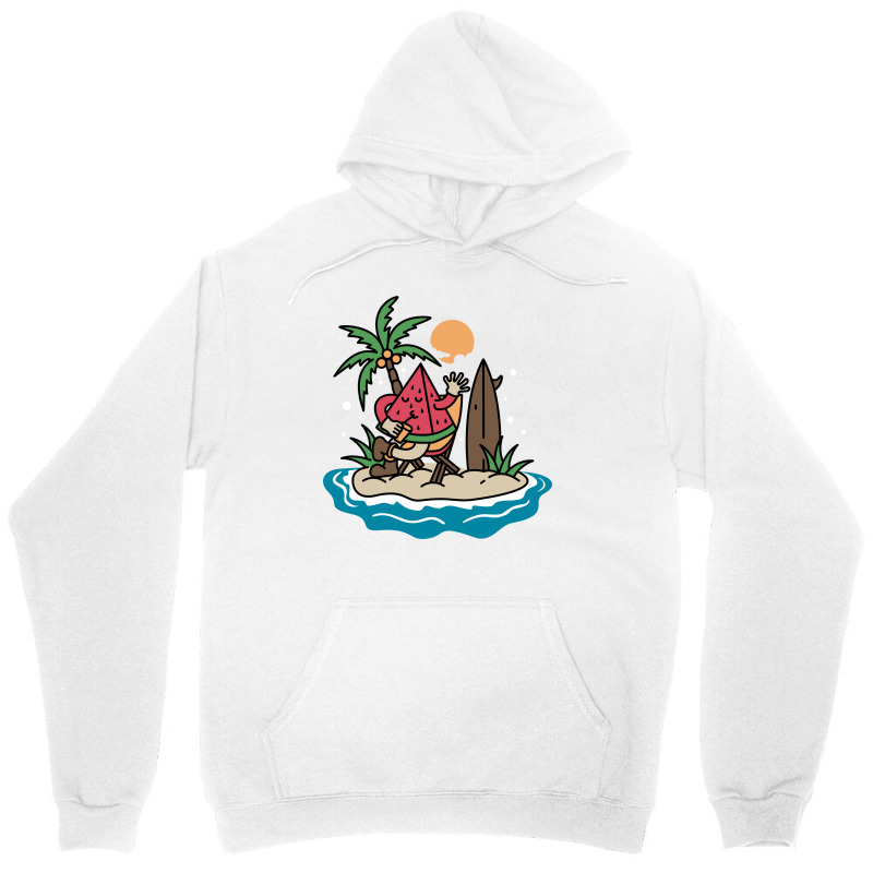 Watermelon Beach Unisex Hoodie | Artistshot